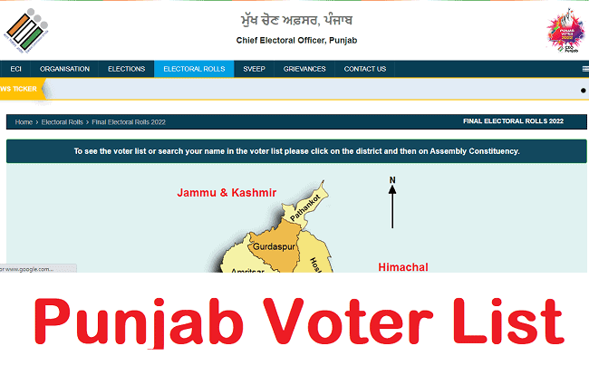 Punjab Voter List 
