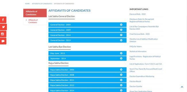 Download Affidavit Of Candidates