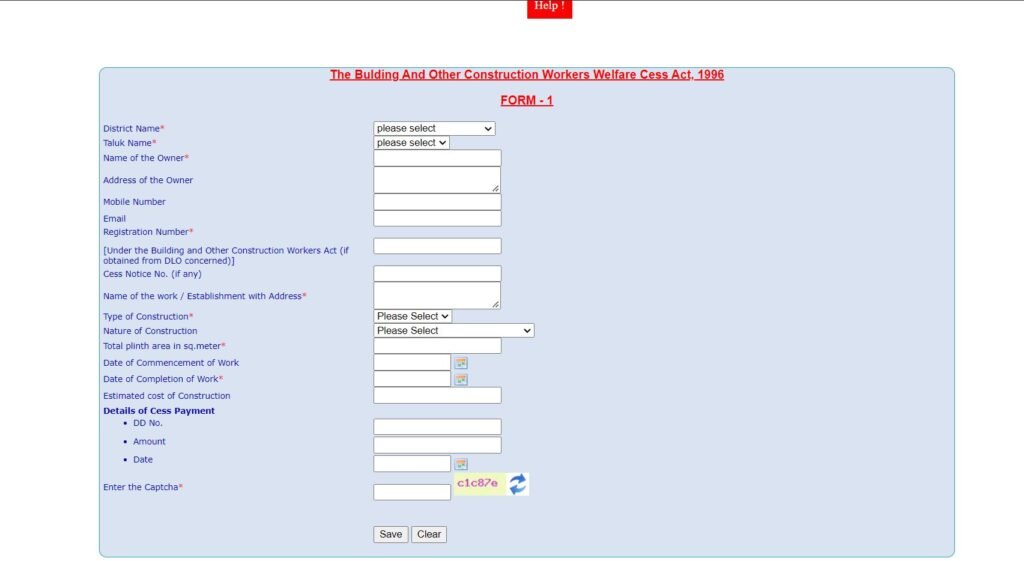 Kerala Labour Registration