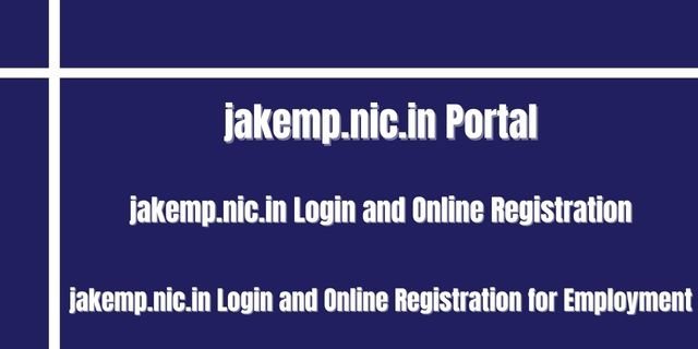 jakemp.nic.in Login and Online Registration 
