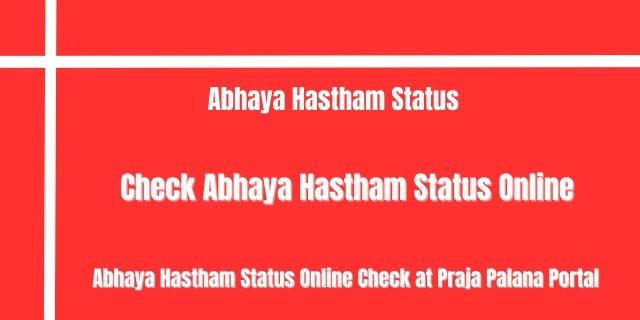 Abhaya Hastham Status