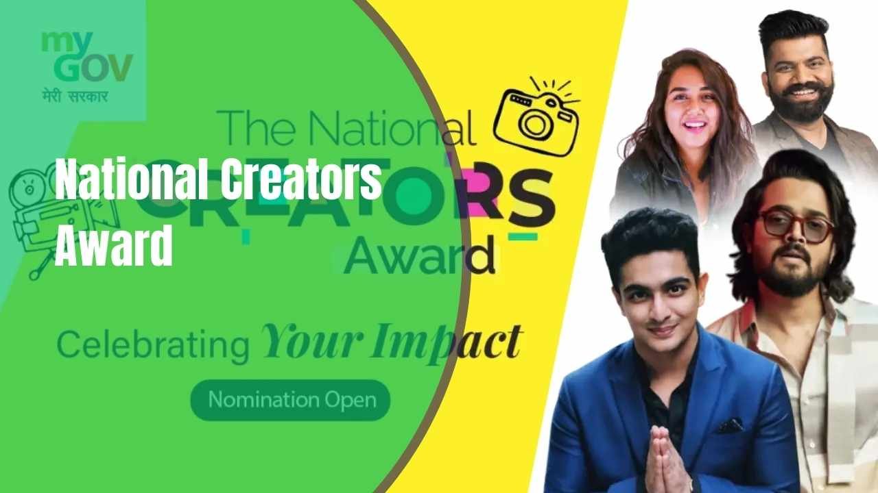 National Creators Award Registration at innovateindia.mygov.in