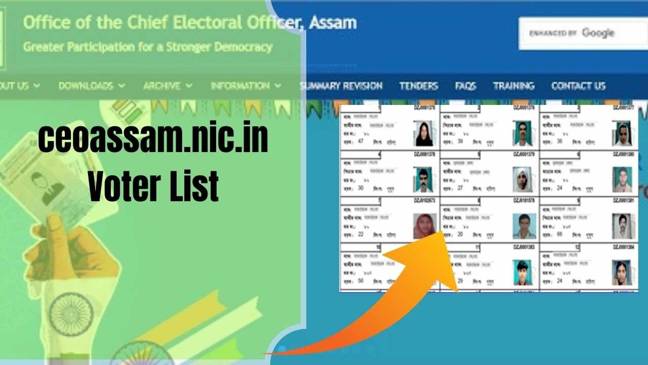 ceoassam.nic.in Voter List 2024 Pdf Download Electoral Roll